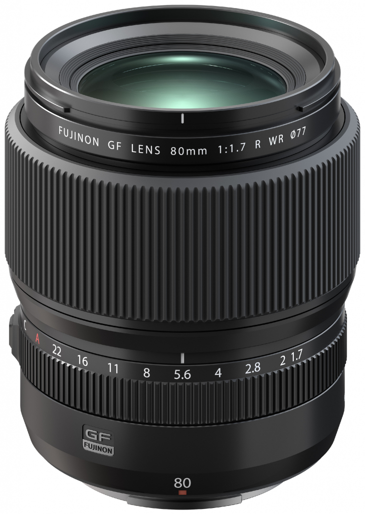 Fujifilm Fujinon GF 80mm f/1.7 R WR