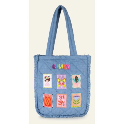 Oilily Tatum Tote Meoil 1194 56 Brunnera Blue – Zboží Dáma