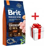 Brit Premium By Nature Sport Chicken 15 kg – Sleviste.cz