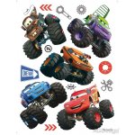 AG Design DK1766 Samolepicí dekorace CARS ON BIG WHEELS rozměry 65 x 85 cm – Zbozi.Blesk.cz