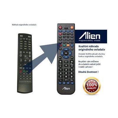 Dálkový ovladač Alien AB IP BOX 350 PRIME PVR – Zboží Mobilmania