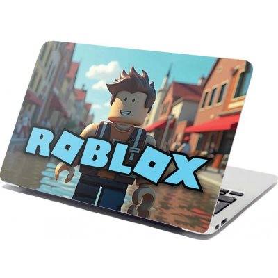 Sablio Samolepka na notebook ROBLOX Město - 38x26 cm – Zboží Mobilmania