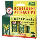 Papírna Moudrý Ecostripe Attractive Klasická mucholapka 4 ks – HobbyKompas.cz