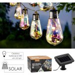 Garden Line Solární LED světelný řetěz Felisi 5,8 m studená bílá – Hledejceny.cz