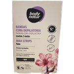 Body natur epilační voskové pásky obličej olej ze sladkých mandlí 12ks – Hledejceny.cz