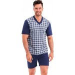 Taro Roman 001 pyžamo krátké tmavě modrá – Zboží Dáma