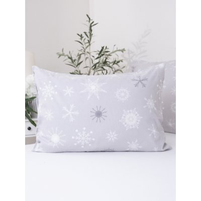 MKLuzkoviny.cz flanel Frozen šedé 50 x 70 cm – Sleviste.cz