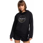 Roxy dámská mikina Surf Stoked Hoodie Terry Anthracite Černá – Zboží Mobilmania