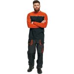 Cerva tričko EMERTON dlouhý rukáv ČERNÁ/ORANŽOVÁ L – Zboží Dáma