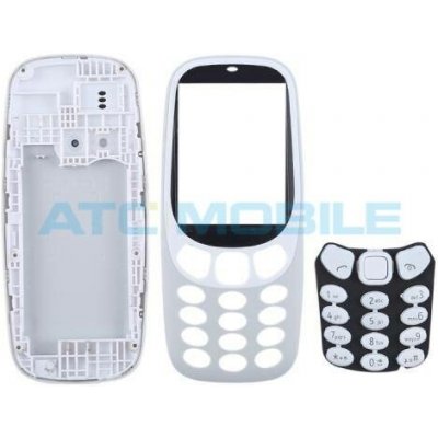 Kryt Nokia 3310 (2017) přední + zadní šedý – Sleviste.cz