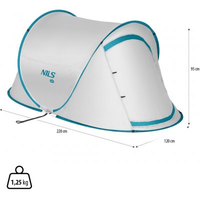 Nils Camp NC3743 šedá – Hledejceny.cz