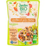 Jardin Bio Hotový pokrm bezlepkový vařená čočka s cizrnou Bio 250 g – Zboží Dáma