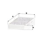 Filtr, vzduch v interiéru MANN-FILTER CUK 2723-2 – Hledejceny.cz