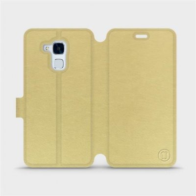 Pouzdro Mobiwear flip Honor 7 Lite v provedení C_GOS Gold&Gray – Zbozi.Blesk.cz