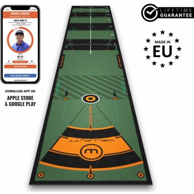 WELLPUTT puttovací koberec Mat 3m – Zboží Mobilmania