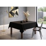 Mybesthome Ubrus Nigold černá 85x85 cm – Zboží Dáma