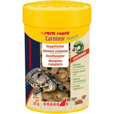 Sera Reptil Carnivor Nature 100 ml