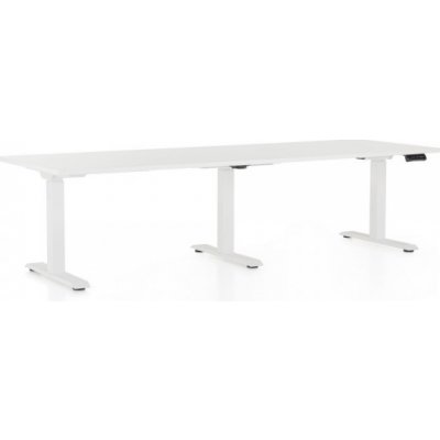 Rauman OfficeTech Long 240 × 80 cm bílá podnož / bílý