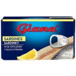 Giana Sardinky ve slunečnicovém oleji s citronem, 125 g – Zboží Dáma