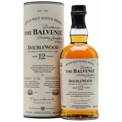 The Balvenie Doublewood 12y 40% 0,7 l (tuba)