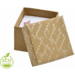 JK Box Zlatá dárková krabička na prsten KD-2/AG – Zboží Dáma