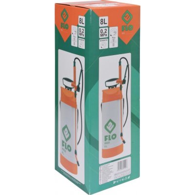 FLO 8L s manometrem TO-89520 – Zboží Mobilmania