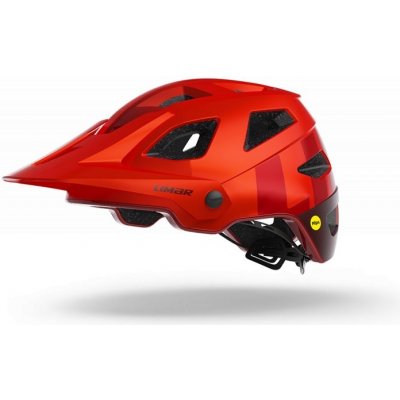 Limar Delta Mips matt bright red 2022 – Zboží Dáma
