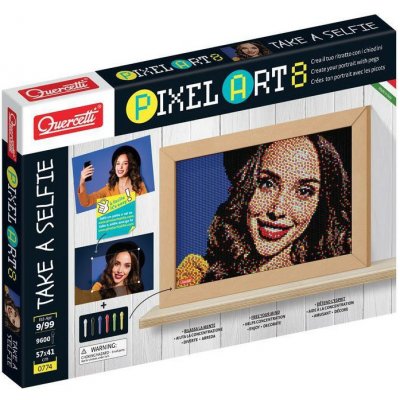 Quercetti Pixel Art 8 Selfie – Zbozi.Blesk.cz