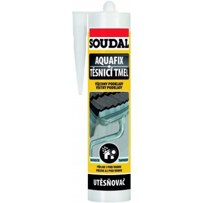 SOUDAL Aquafix tmel na opravy 300 ml transparentní – Sleviste.cz