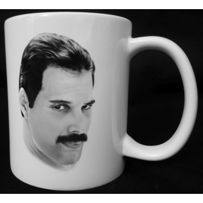 E-cut.cz Hrnek Freddie Mercury I want to drink tea 330 ml