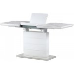 Autronic Jídelní stůl 120+40x70 cm keramická deska šedý matný lak HT-424M GREY – Zboží Dáma