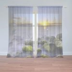 Záclony Kameny v jezeře: 2 ks - 150x250 cm - Sablio – Hledejceny.cz