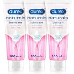 Durex Naturals Sensitive Intimate Gel 3 x 100 ml – Zboží Mobilmania