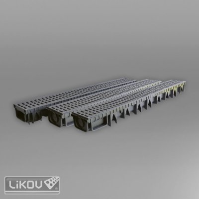 LikoDrain WDR-SET3-PP 13x7,5/1,0m – Zboží Mobilmania