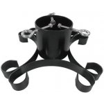 Stojan d 9,5cm, LYRA, vánoční stromek, 33x33cm, kov – Sleviste.cz