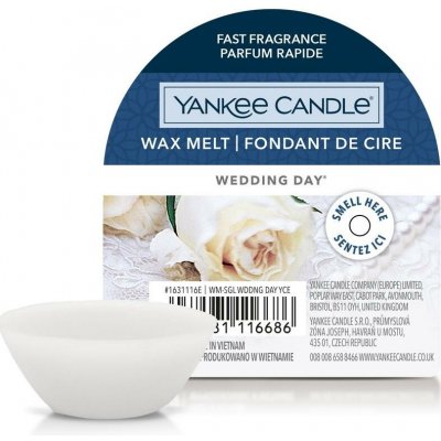 Yankee Candle vonný vosk do aromalamp Svatební den 22 g – Hledejceny.cz