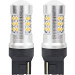 AMIO LED žárovka sada 12V/24V WY21W oranžová CANBUS T20 (7440) – Hledejceny.cz