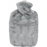 Hugo Frosch Termofor Classic s obalem z umělé kožešiny – šedý s podšívkou 0570_3 – Zbozi.Blesk.cz