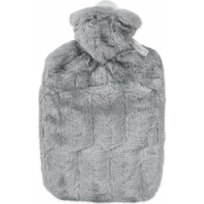 Hugo Frosch Termofor Classic s obalem z umělé kožešiny – šedý s podšívkou 0570_3 – Zbozi.Blesk.cz