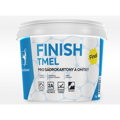 Den Braven Finish tmel pro sádrokartony a omítky 5kg