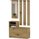 Framire Skříň do předsíně V1 se zrcadlem Artisan 90 cm – Hledejceny.cz