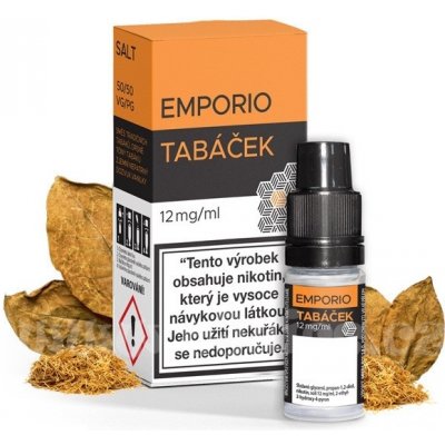 Emporio Salt Tabáček 10 ml 12 mg – Hledejceny.cz