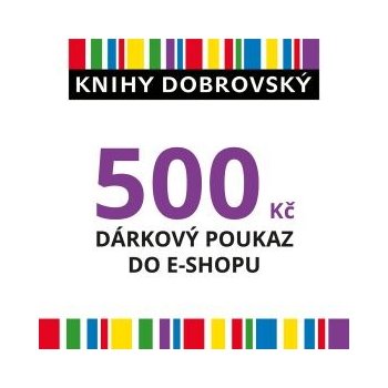 E-shopová dárková poukázka 500 Kč