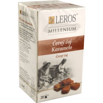 LEROS MILLENIUM Černý čaj Karamelo 20 x 2 g