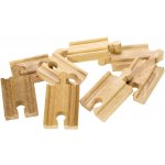 Bigjigs Rail Rovné koleje spojky 8ks 7 cm – Zbozi.Blesk.cz