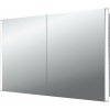 Koupelnový nábytek Emco Select - Vestavěná LED osvětlená zrcadlová skříňka 1000 mm s Bluetooth, zrcadlová 949705016