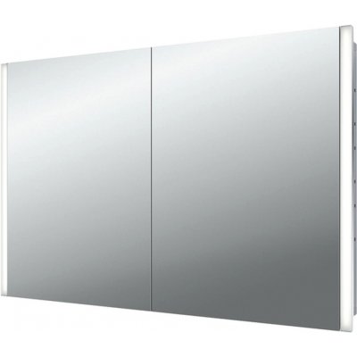 Emco Select - Vestavěná LED osvětlená zrcadlová skříňka 1000 mm s Bluetooth, zrcadlová 949705016