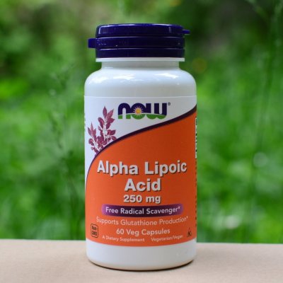 Now Foods ALA Kyselina Alfa Lipoová 250 mg 60 kapslí – Hledejceny.cz