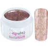 UV gel Ráj nehtů Barevný UV gel Holo Glitter Red 5 ml