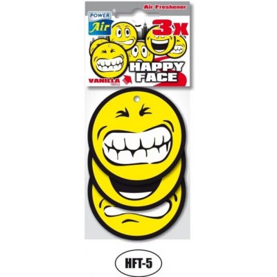 Power Air Happy Face Triple vanilla – Hledejceny.cz